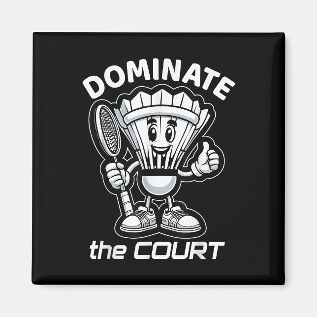 Íman Badminton Forever Cartoon Shuttle E Racket Graph (Frente)