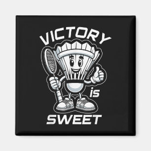 Íman Badminton Forever Cartoon Shuttle E Racket Graph