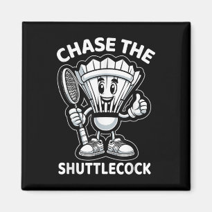 Íman Badminton Forever Cartoon Shuttle E Racket Graph
