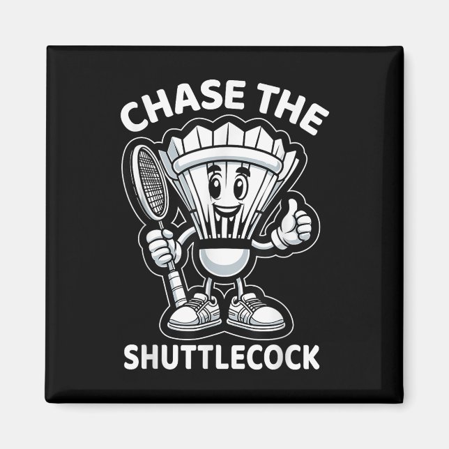 Íman Badminton Forever Cartoon Shuttle E Racket Graph (Frente)