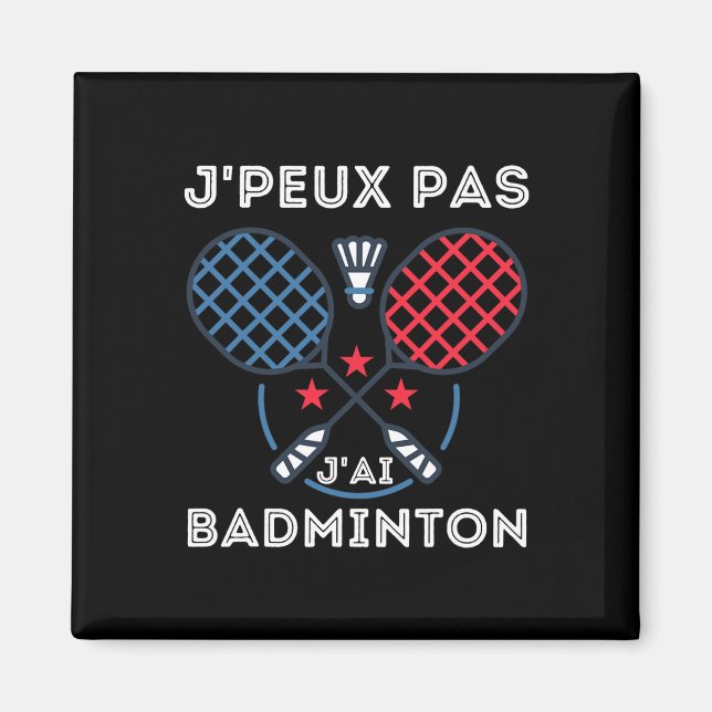 Íman Badminton Jersey (Frente)