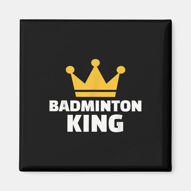 Íman Badminton King (Frente)