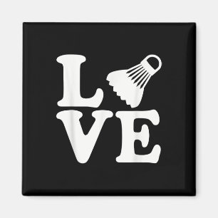 Íman Badminton Love