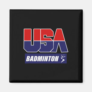 Íman Badminton Usa