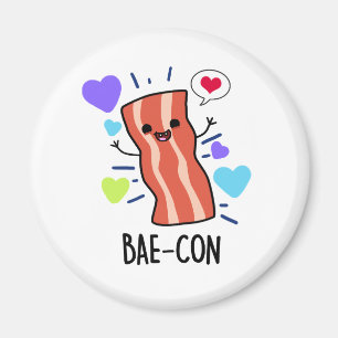 Íman Bae-con Funny Bacon Pun