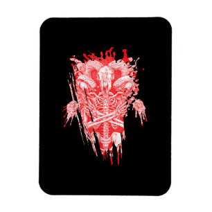 Íman Bafoma Satânico Da Igreja Da Satã Todos Os Capuz