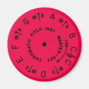 Íman Baga brilhante Pitchpipe