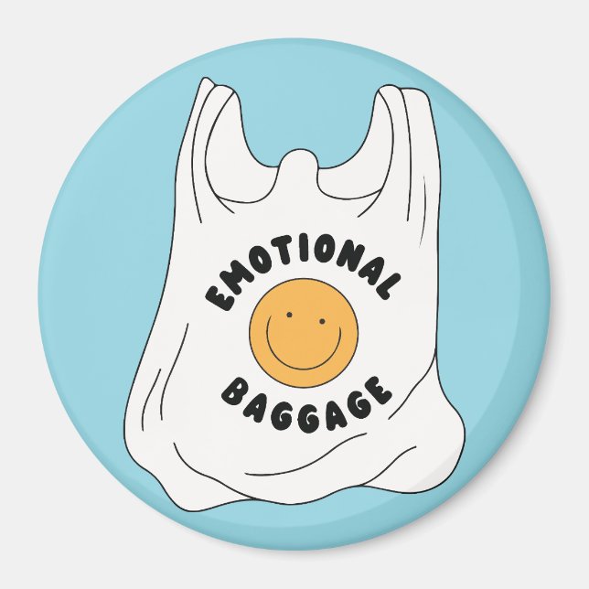 Íman Bagagem Emocional (Frente)