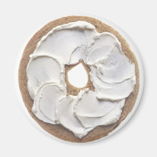 Íman Bagel com queijo creme