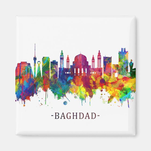 Íman Baghdad Iraque Skyline (Frente)