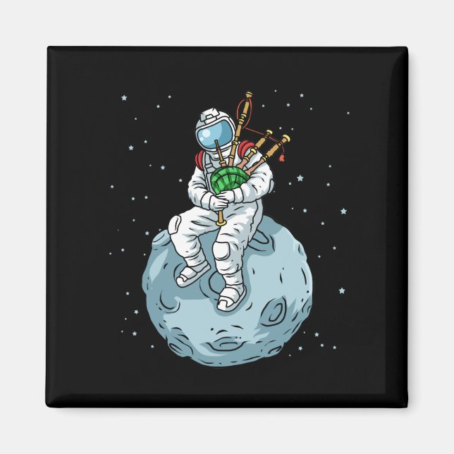 Íman Bagpipe Gift Men Scottish Bagpipe Music Bagpipe (Frente)