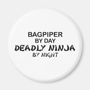 Íman Bagpiper Deadly Ninja por Noite