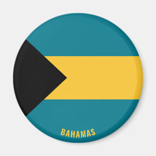 Íman Bahamas Bandeira Magnet Patriótico