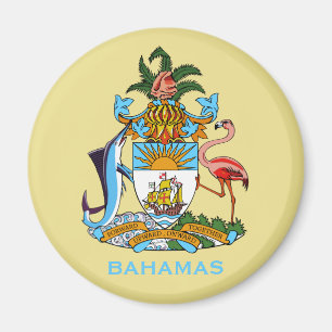 Íman Bahamas Coat of Arms Magnet
