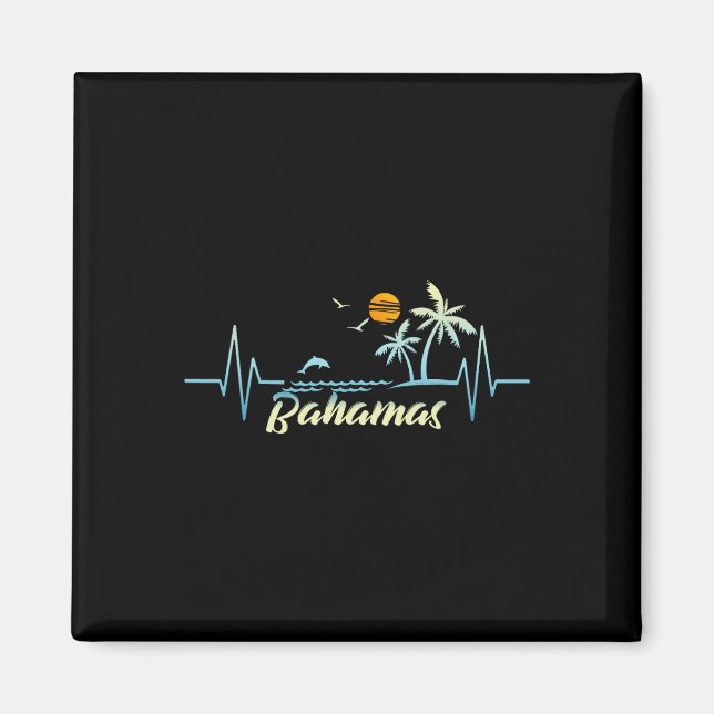 Íman Bahamas Ilhas Souvenir Spring Break Bahamas (Frente)