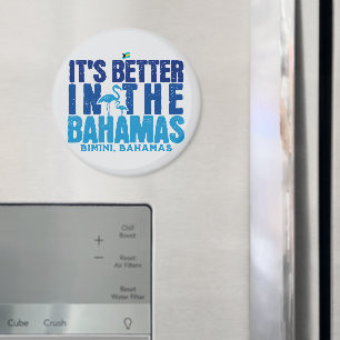 Íman Bahamas Souvenir Gift: Bimini Bahamas Cruise
