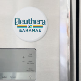 Íman Bahamas Souvenir Gift : Eleuthera Bahamas Flag