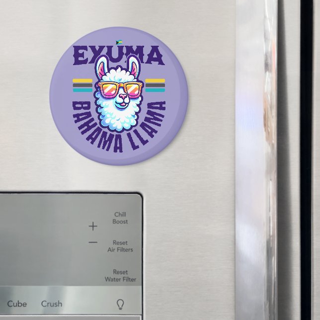 Íman Bahamas Souvenir Presente: Exuma Bahamas Bahama La (In Situ (Fridge))