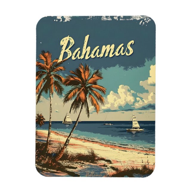 Íman Bahamas Vintage (Vertical)