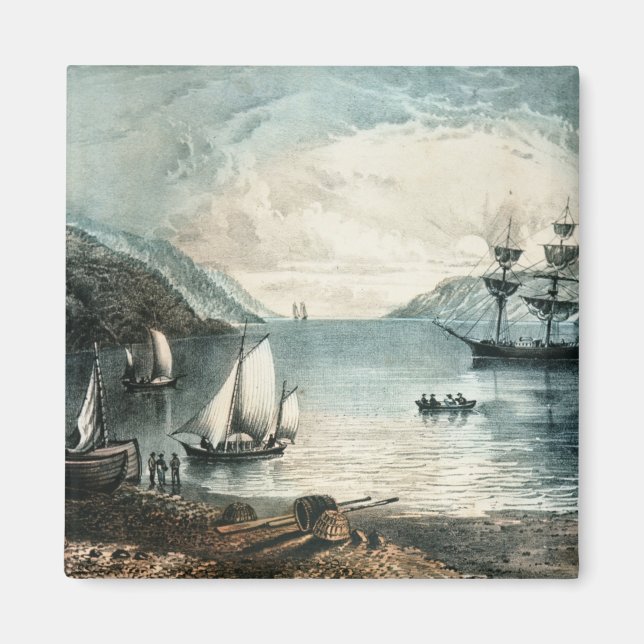 Íman Baía de Annapolis, c.1880 (Frente)