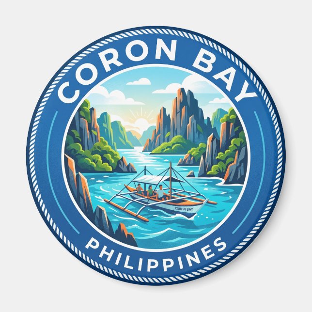 Íman Baía de Coron Filipinas (Frente)