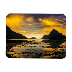 Íman Baía de El Nido Pôr do Sol