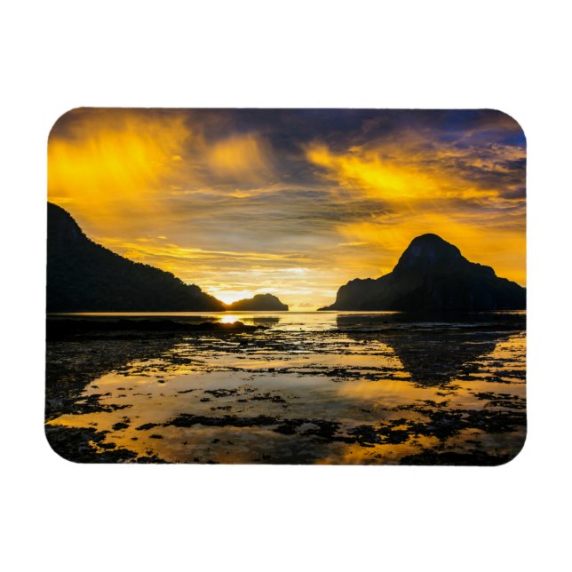 Íman Baía de El Nido Pôr do Sol (Horizontal)