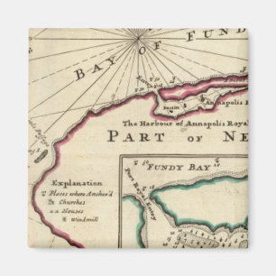 Íman Baía de Fundy e porto de Annapolis Royal