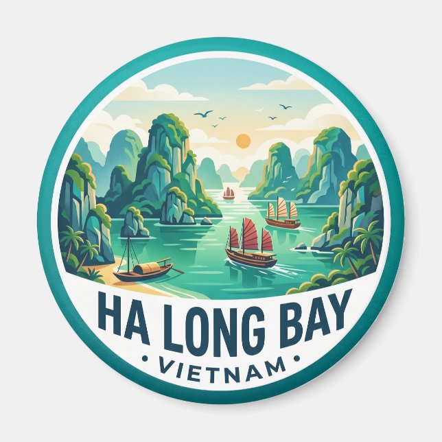 Íman Baía de Ha Long Vietnã (Frente)