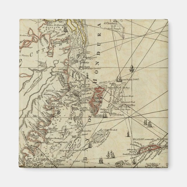 Íman Baía de Honduras (Frente)