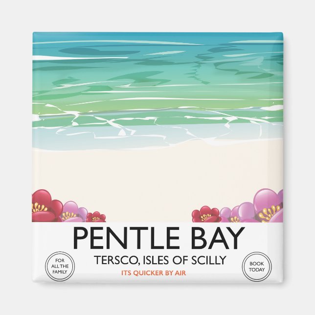 Íman Baía de Pentle, Tresco, Ilhas Scilly (Frente)