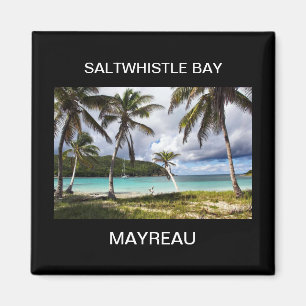 Íman Baía de Saltwhistle, Mayreau, Ilha de Caribe