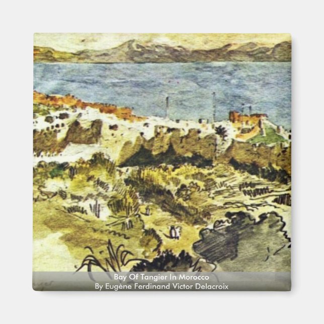 Íman Baía De Tangier Em Marrocos (Frente)