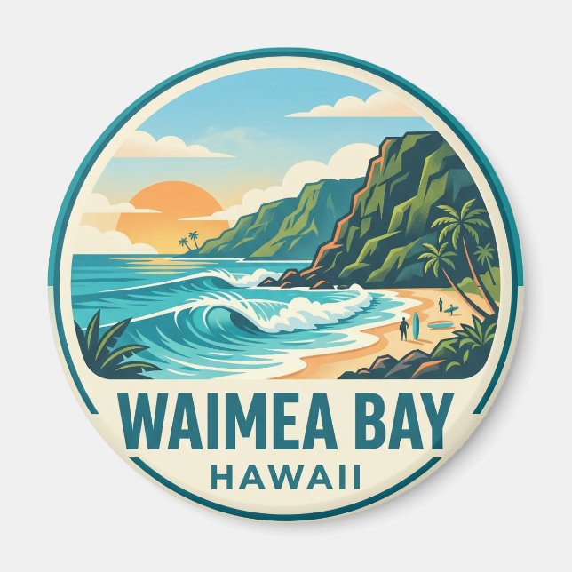 Íman Baía de Waimea (Frente)