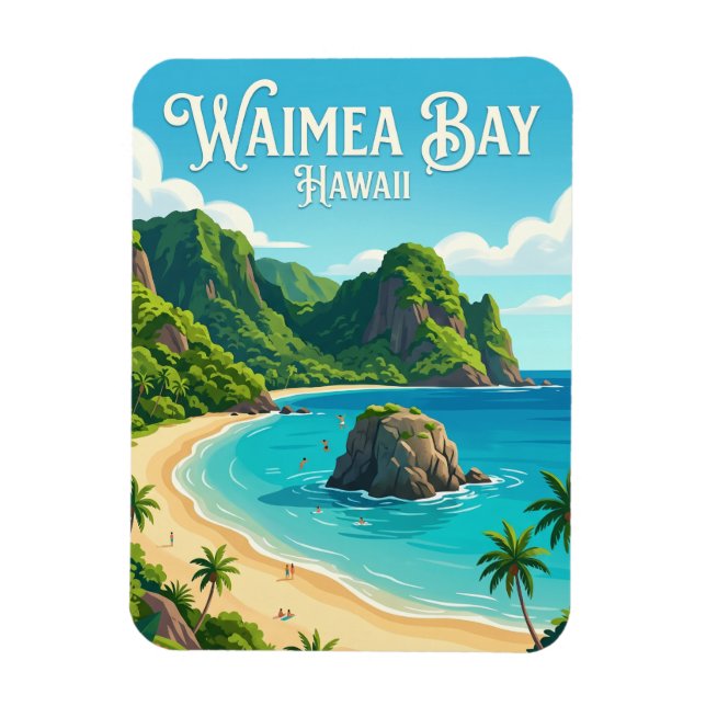 Íman Baía de Waimea EUA (Vertical)