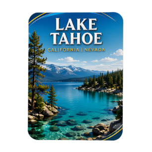 Íman Baía Esmeralda Lake Tahoe Cênica