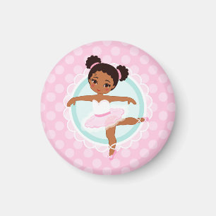 Íman Bailarina do afro-americano - dançarino de balé