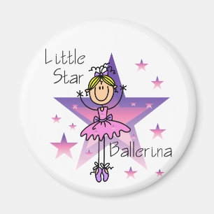 Íman Bailarina Little Star - Cabelo Loiro
