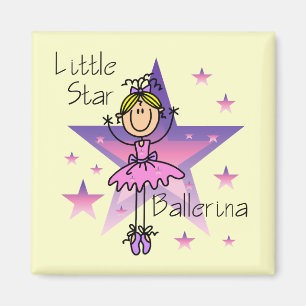 Íman Bailarina Little Star - Cabelo Loiro