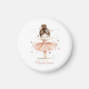 Íman Bailarina Nome Personalizado Feminino