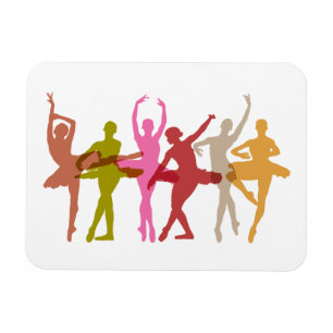 Íman Bailarinas coloridas da dança