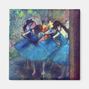 Íman Bailarinas em Azul por Edgar Degas, Arte de Balé V