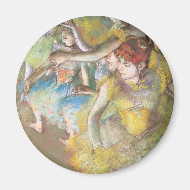 Íman Bailarinas no Palco por Edgar Degas (Frente)