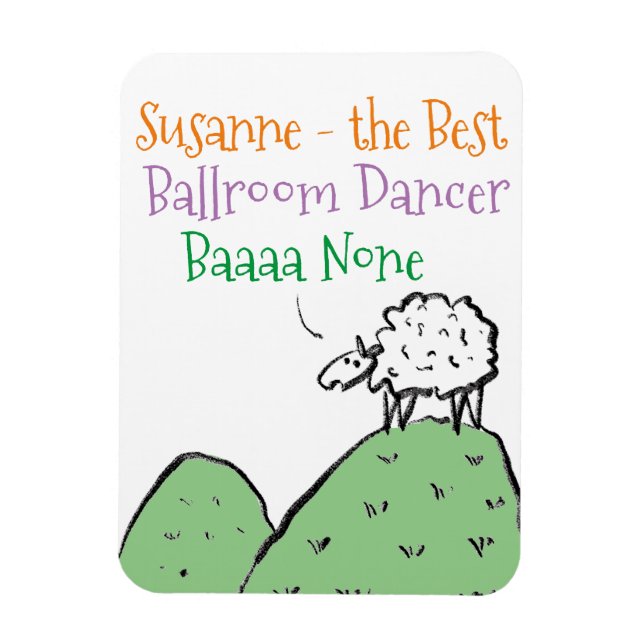 Íman Bailarino de Salão (Vertical)
