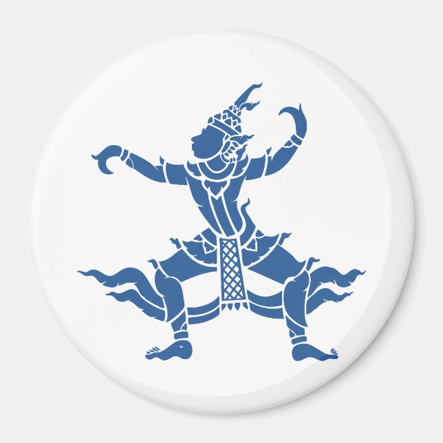 Íman Bailarino Tailandês ⚠ Sinal da Tailândia (Frente)