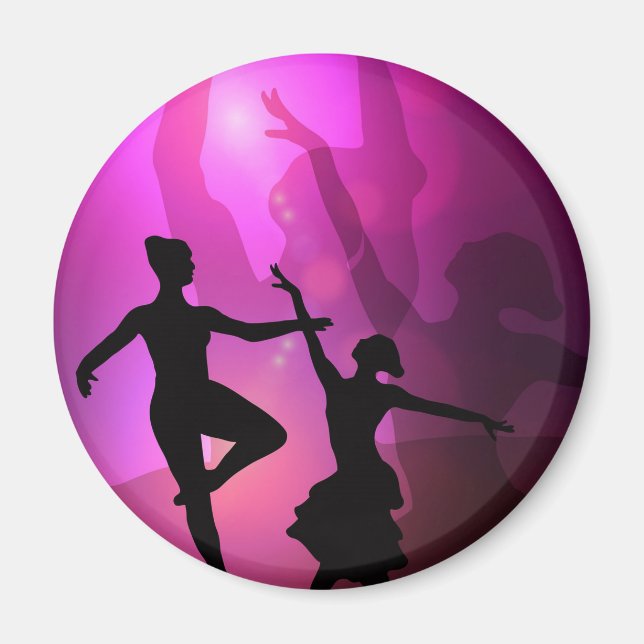 Íman Bailarinos de Ballet (Frente)