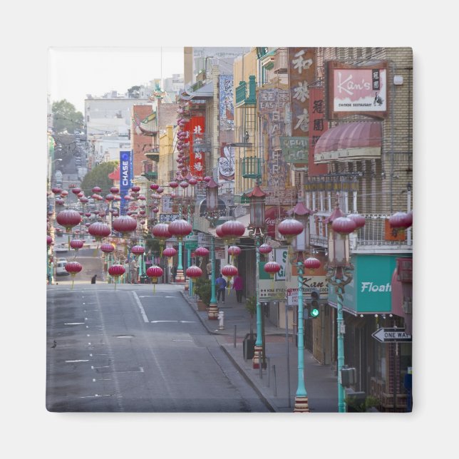 Íman Bairro chinês na Grant Street em São Francisco, (Frente)