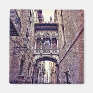 Íman Bairro gótico em Barcelona, Espanha