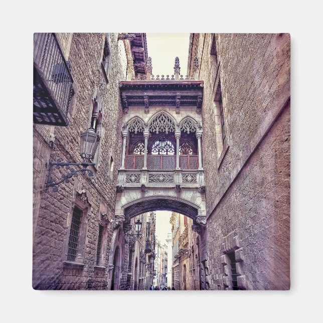 Íman Bairro gótico em Barcelona, Espanha (Frente)