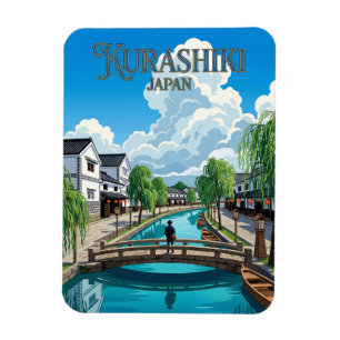 Íman Bairro Histórico de Kurashiki Bikan Japão